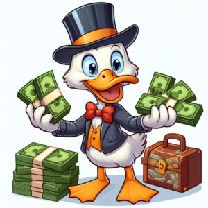 Duck using Draftcheck to identify money